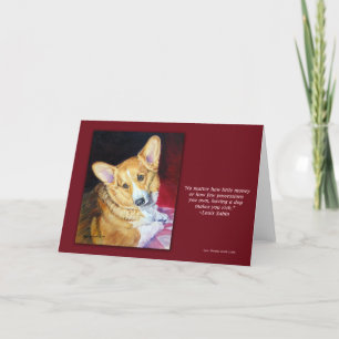 Carte Pembroke Welsh Corgi