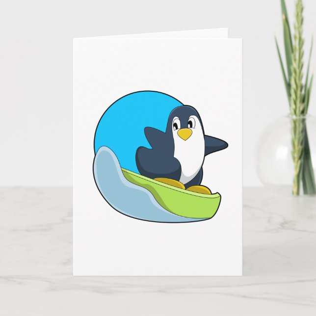 Carte Pengouin en planchiste avec Sonowboard.PNG (Devant)