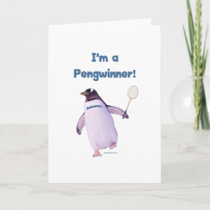 Carte Penguin de Badminton