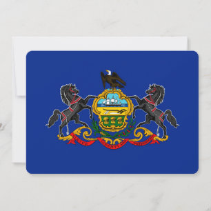 Carte Pennsylvania State Flag Design