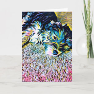 Carte Penny the Morkie notecard