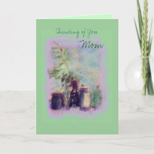 Carte Pensant à vous, maman