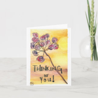 Carte Pensée à vous