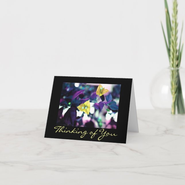 Carte Pensée à vous (Devant)