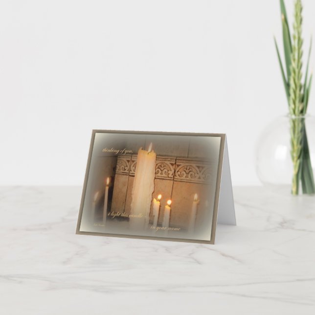 Carte Pensée à vous (Devant)