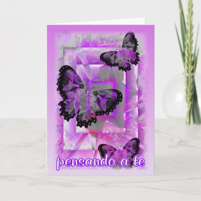 Carte Pensée italienne à vous   Carte-vides (Devant)