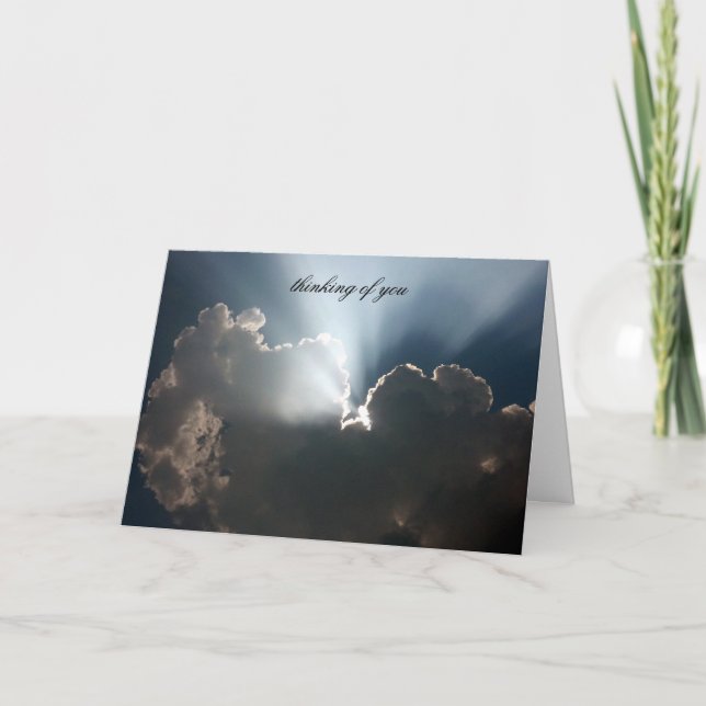 Carte pensées d'argent (Devant)