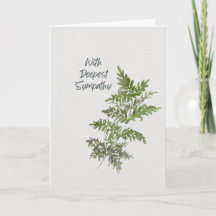Pensées pour Vous – Fougère Verte