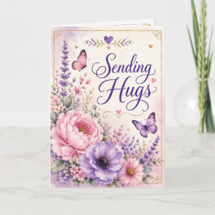 Carte Pensées Sincères - Envoi de Câlins