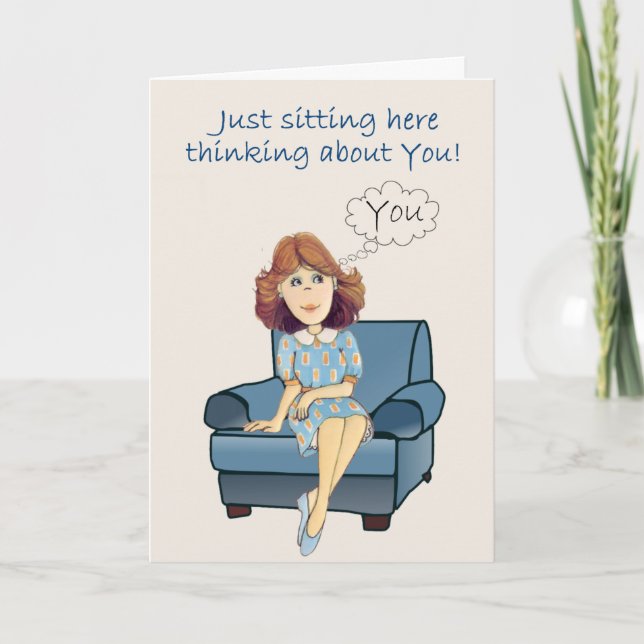 Carte Penser à toi (Devant)