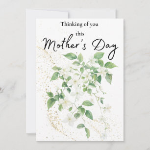 Carte Penser à vous cette fête des mères - Jasmin Floral