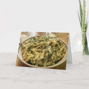 Carte Penser à vous/pâtes