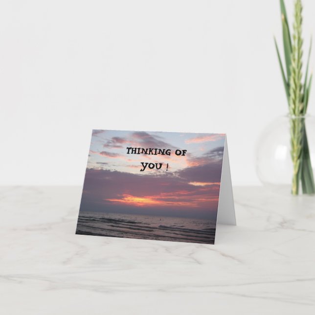 CARTE PENSEZ À VOUS ! (Devant)