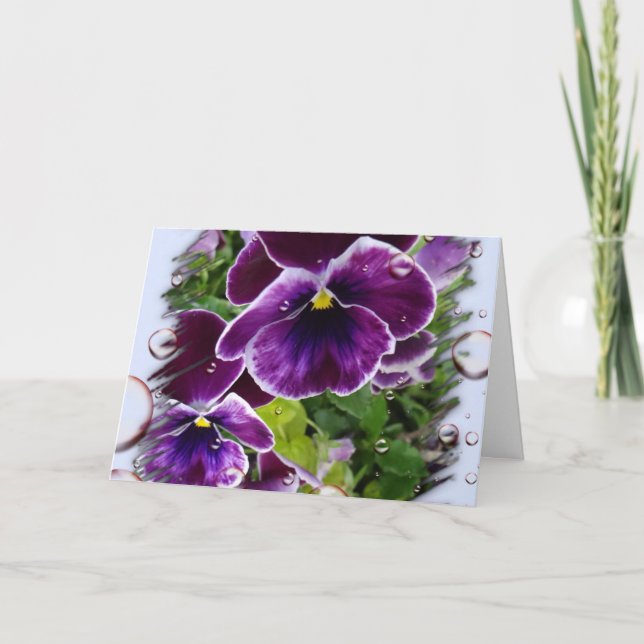 Carte Pensez à vous (Devant)