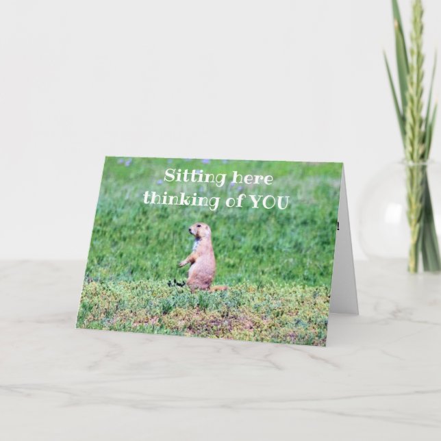 CARTE PENSEZ À "VOUS" SUR VOTRE **ANNIVERSAIRE** (Devant)