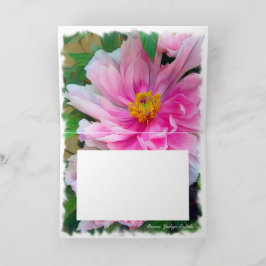 Carte Peony [Carte de voeux] カ ー ド
