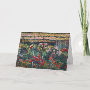 Carte Peony Garden Claude Monet
