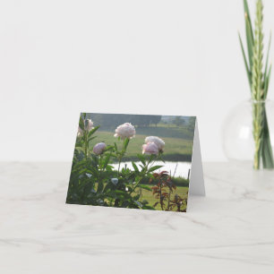 Carte Peony notecard