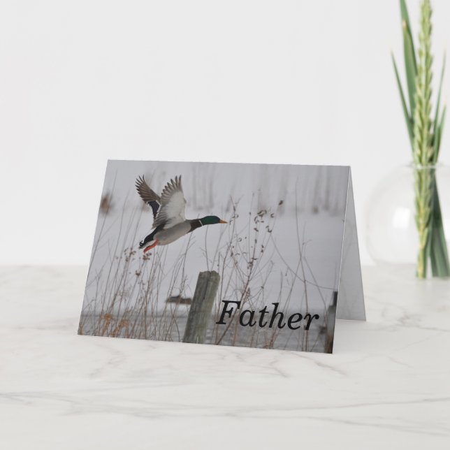 Carte Père d'anniversaire (Devant)