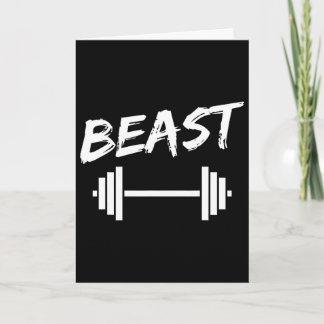 Carte Père Fils Bête Fitness Musculation Correspondance 