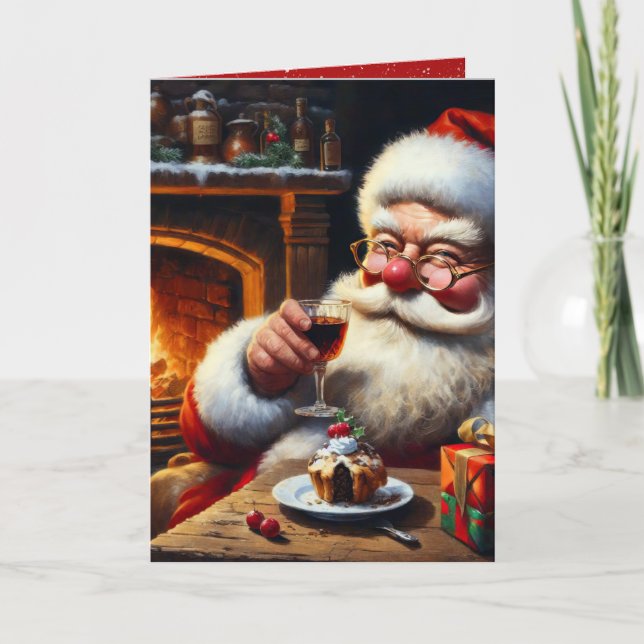 Carte Père Noël 3 (Devant)