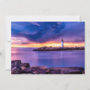 Carte Père Noël Cruz, Phare de Californie