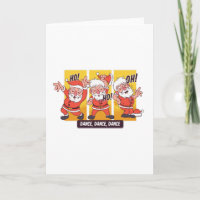 Père Noël de Noël dansant