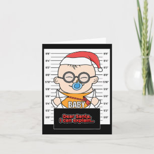 Carte Père Noël je peux expliquer 