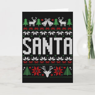 Carte Père Noël je suis si sage Père Noël est venu deux