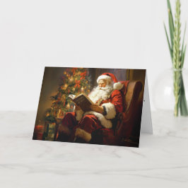 Carte Père Noël Liste des vilains ou niens