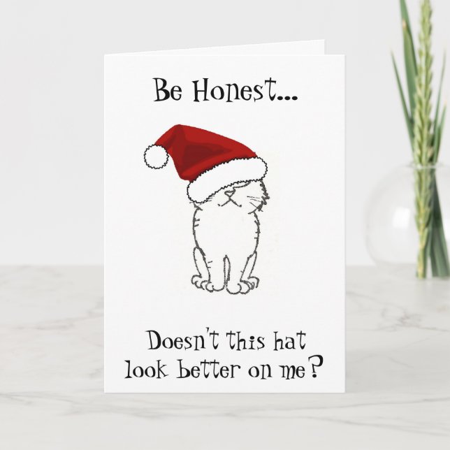 Carte père Noël Paws (Devant)