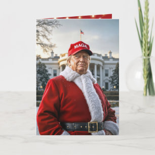 Carte Père Noël Trump
