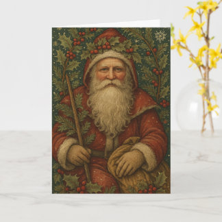 Carte Père Noël vintage
