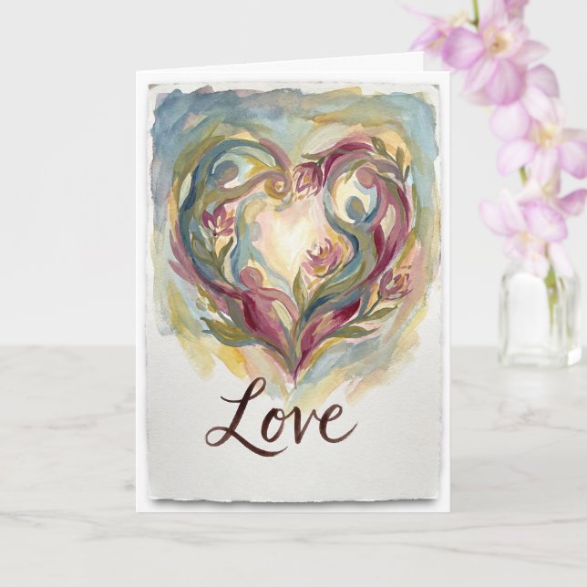 Carte Perfectly Imperfect Us Valentine Card (Orchidée)