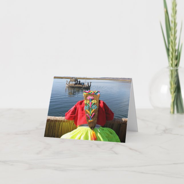 Carte Pérou Enfant - Fille (Devant)