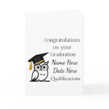 Personalised Graduation Gift for Her – Custom Name