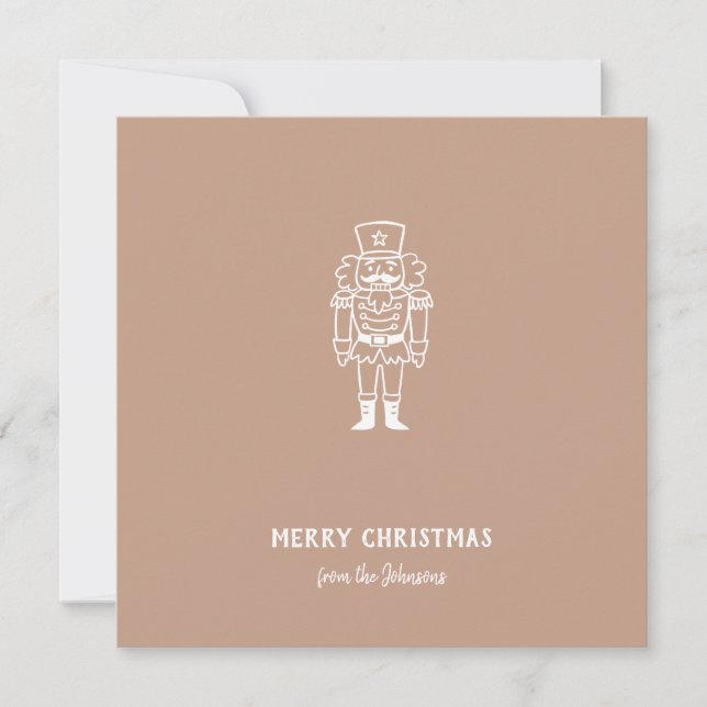 Carte Personalized Family Name Merry Christmas Prince (Devant)