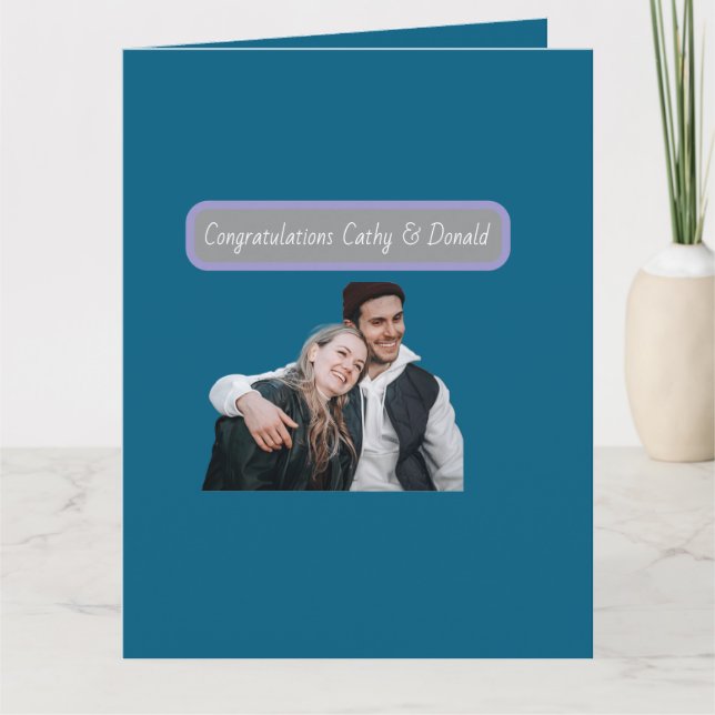 Carte Personnalisable (Devant)