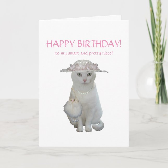 Carte Personnalisable Anniversaire de chats, chats et ch (Devant)