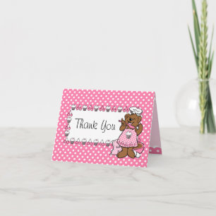 Carte personnalisée Bear Little Baker