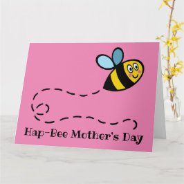 Carte personnalisée Busy Bumblebee carte de fête d