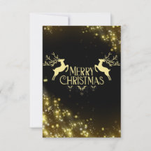 Carte personnalisée Cadeaux de rennes de Noël 2021