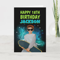 Carte personnalisée d'anniversaire rétro bootleg r
