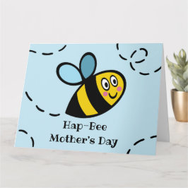 Carte personnalisée de Fête des Mères Busy Bumbleb