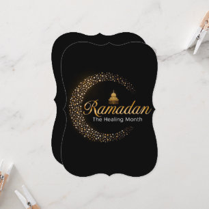Carte personnalisée de vacances Ramadan Kareem