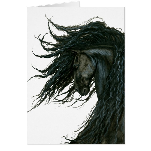 Carte personnalisée DreamWalker Horse par Annivers (Devant)