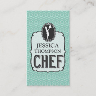 Carte personnalisée du chef Aqua Cook professionne