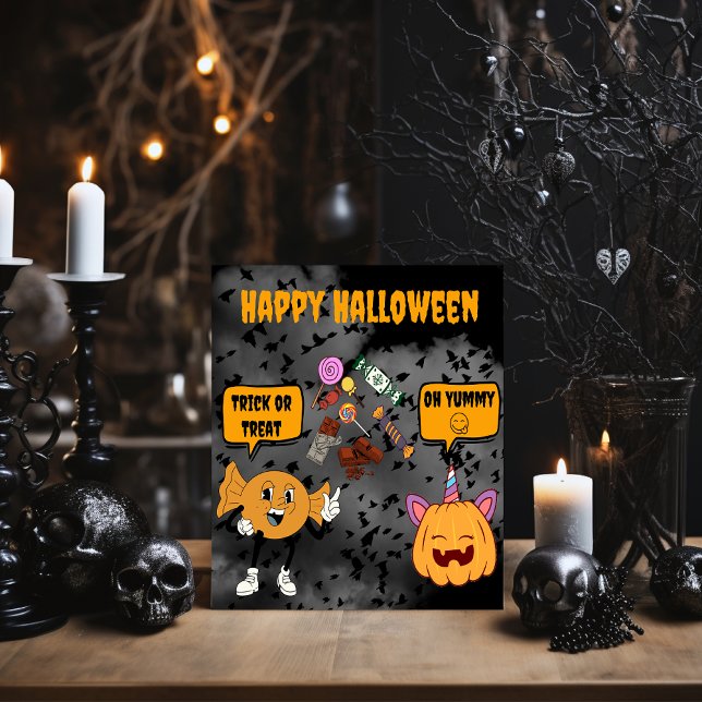 Carte personnalisée Joyeux Halloween (Créateur téléchargé)