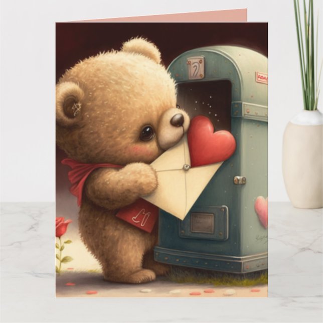 Carte personnalisée pour la Saint-Valentin (Devant)