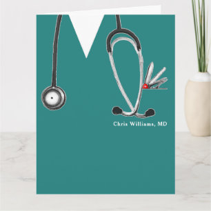 Carte personnalisée pour les diplômes Médicales